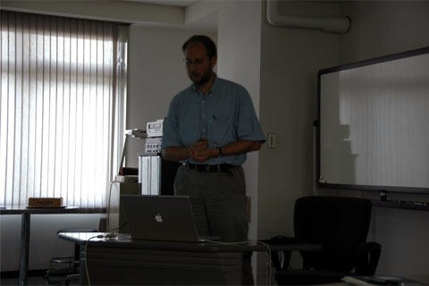 �y�ʐ^�z�������H�ȑ�w Julien Fontaine �搶